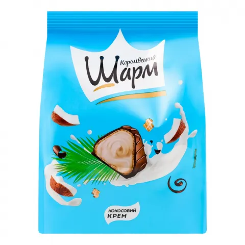 Цукерки АВК Королівський шарм 110 г з кокос. крем.