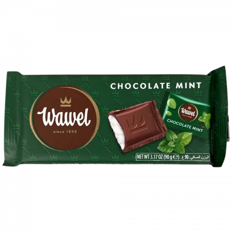 Шоколад Wawel 90 г з м`ятною начинкою И320 (Польща)
