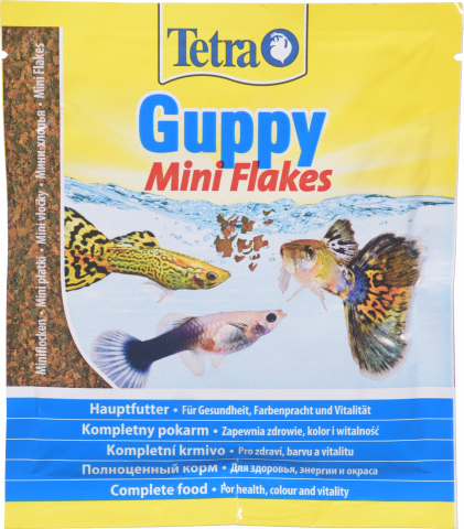 Корм д/риб Tetra Guppy Flakes 12 г пластівці для гупі 193741