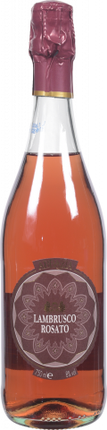 Вино ігристе Аббаціа Ламбруско Розато IGT 0,75 л н/сух. рожев. 8