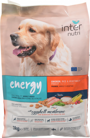 Корм д/собак Internutri Tasty Energy 3 кг для енергійних собак