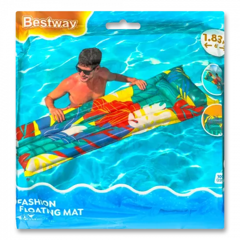 Бествей 44033 Матрац д/плавання 183х69см Fashion