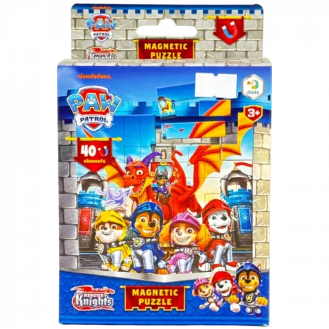 Іграшка Dodo Пазл магніт 40 ел. PawPatrol Лицарі 200651