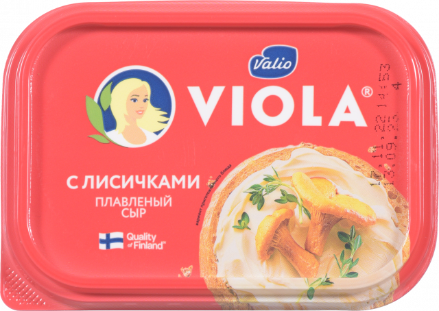 Сир Віола плавл. 200/180 г з лисичками