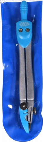Циркуль в блістері темно-синій ZB5390-03
