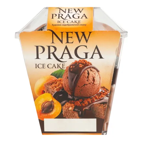 Морозиво Ласунка 150 г New Praga Ice Cake какао