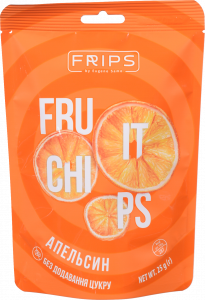 FRIPS чіпси з апельсина 25 г