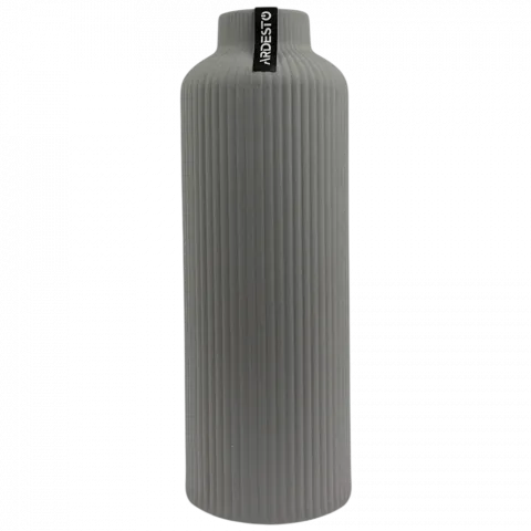 Ваза порц. Ardesto Liguria 8х22,7см сірий AR3803G