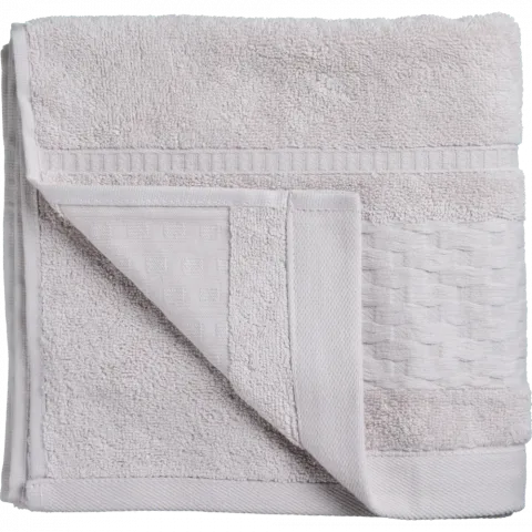 Рушник махр. Марва Клітинка MAJ-012 50х90см 500 г/м2 Пудровий/Рожевий (Узбекистан) И264