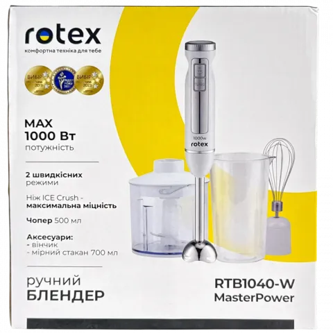 Блендер Rotex RTB1040-W MasterPower