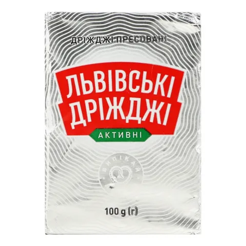 Дріжджі Львівські 100 г прес.