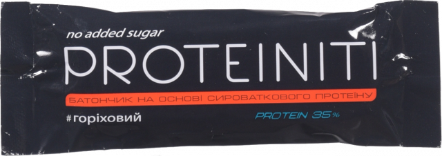 Батончик Proteiniti 40 г Горіховий