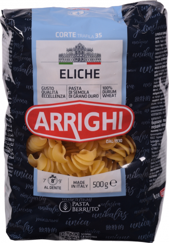 Макарони Arrighi 500 г 35 Еліке (Італія)