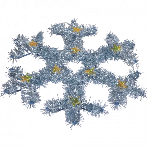 Сніжинка на металевому каркасі 9195-2 И047