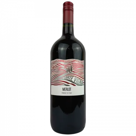 Вино CORTE VIGNA 1,5л червоне сухе 11,5 Мерло Італія