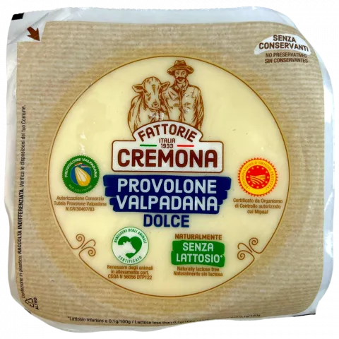 Сир Cremona напівтв. 200 г Provolone Valpadana 44(Італія)