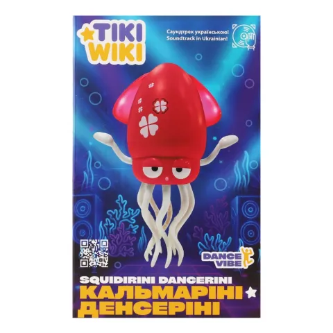 Іграшка інтек. Tiki Wiki Кальмаріні Денсеріні 158-21-UA-P