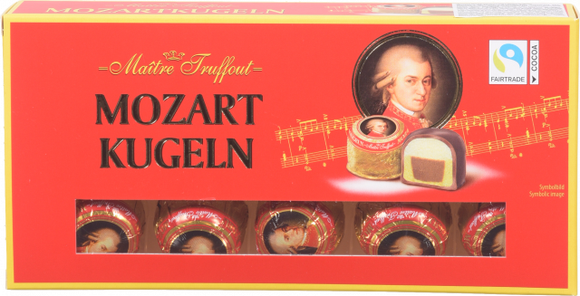 Цукерки Maitre-Truffout 200 г Моцарт (Австрія)И311