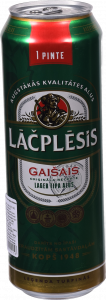Пиво Лачплесіс 0,568 л з/б Ekstra/Gaisais