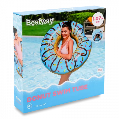Бествей 36118 Круг д/плавання 107см Donut