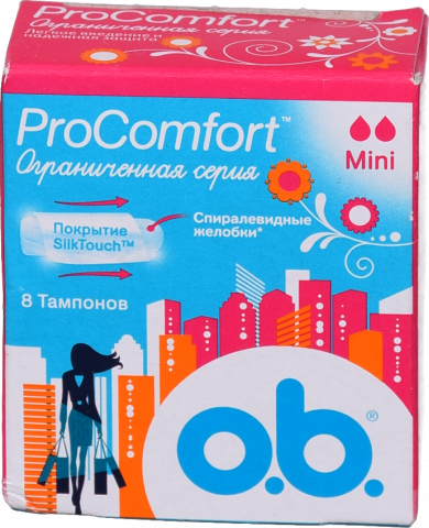 Тампони OB 8 шт. Pro Comfort міні