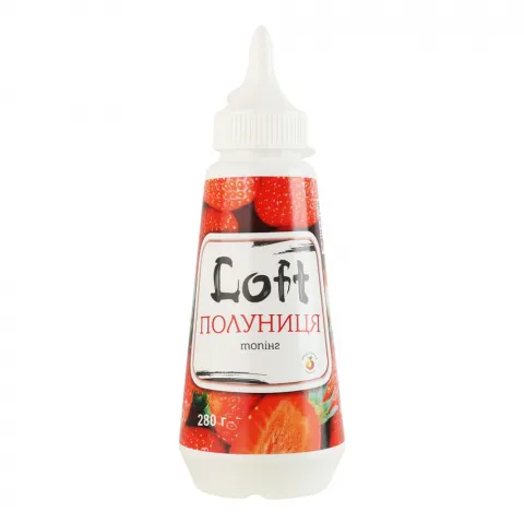 Топінг Loft 280 г Полуниця