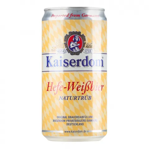 Пиво Kaiserdom 0,25 л з/б Hefe-Weissbier 4,7 И083
