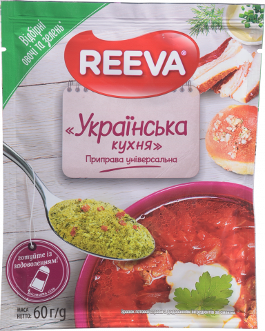 Приправа Reeva універсальна 60 г Українська кухня