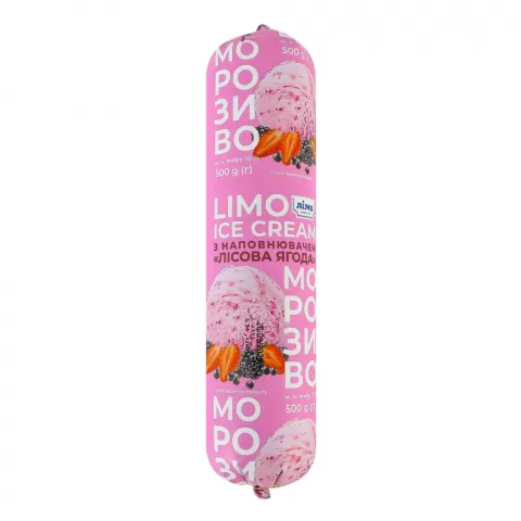 Морозиво Лімо 500 г Limo Ice Cream Лісова ягода