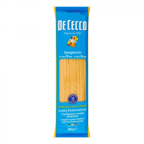 Макарони DE CECCO 12 Спагеті 500г И120 (Італія)