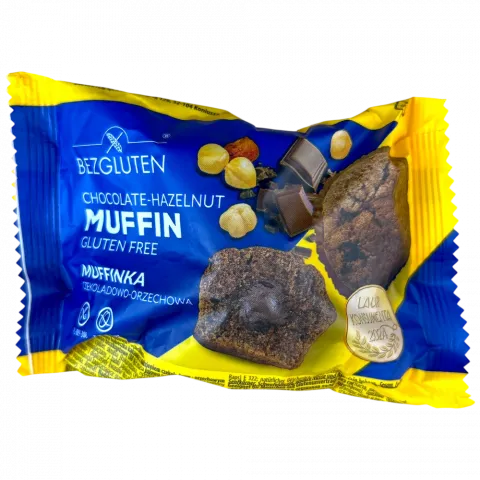 Мафін Bezgluten 60 г з шок-горіх б/глютену И034 (Польща)