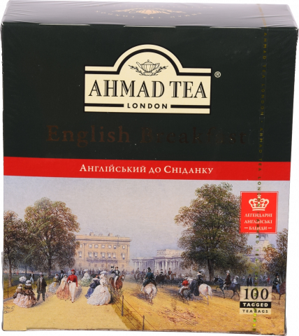 Чай Ahmad 100 шт. Англійський Сніданок