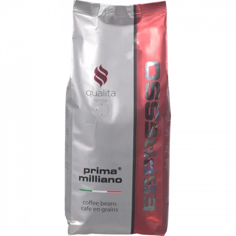 Кава Prima 1 кг зерн. Espresso Milliano Qualista Rossa
