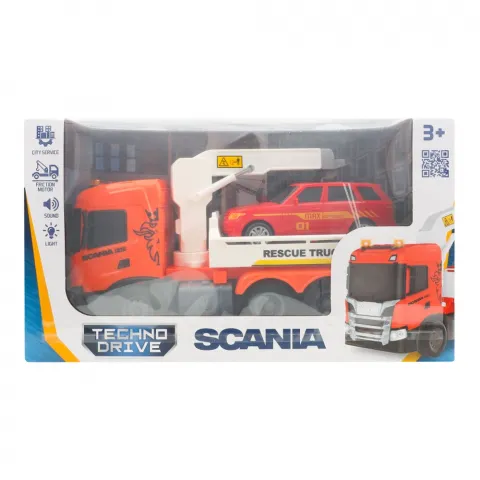 Іграшка Автомодель TechnoDrive Евакуатор з Машиною 6408KS