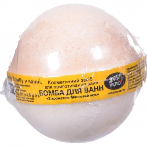 Бомба д/ванн Dolce Vero 75 г Манговий мус