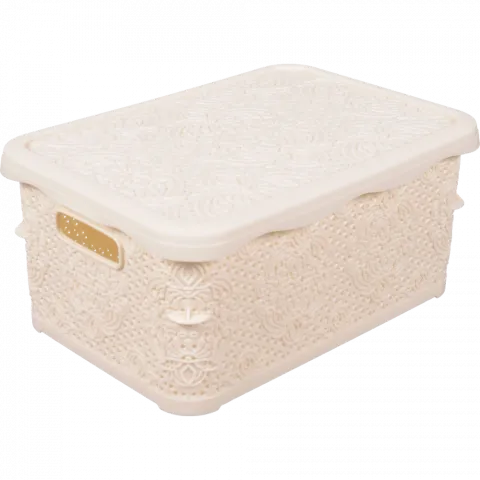 Контейнер BURSEV мереж 5 л  213012 беж (Туреччина) И122