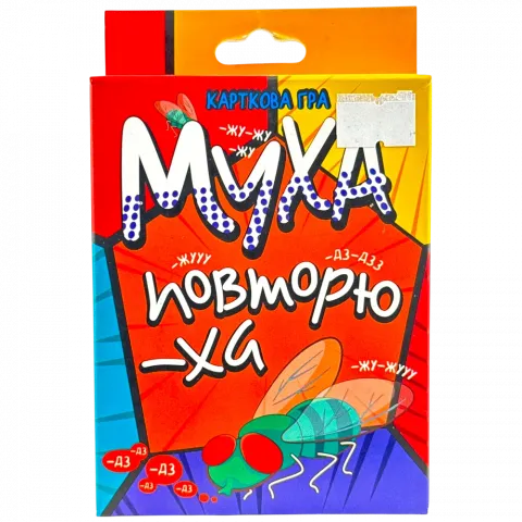 Настільна гра Stateg Муха-повторюха розважальна укр. 30380