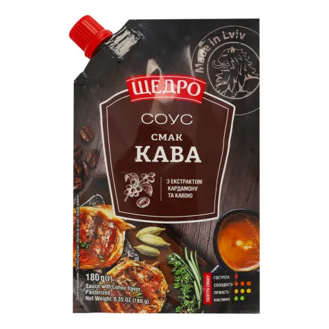 Соус Щедро 180 г д/пак Смак кава
