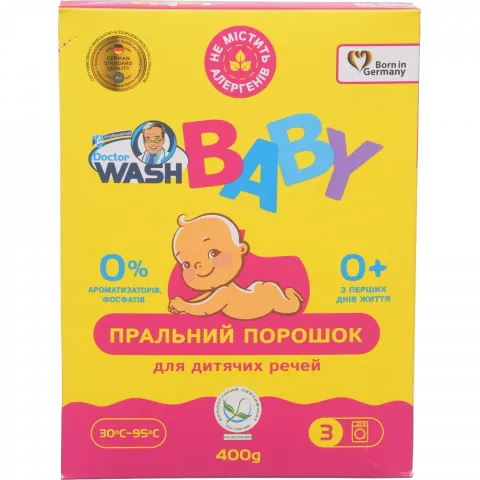Порошок Doctor Wash 400 г Baby