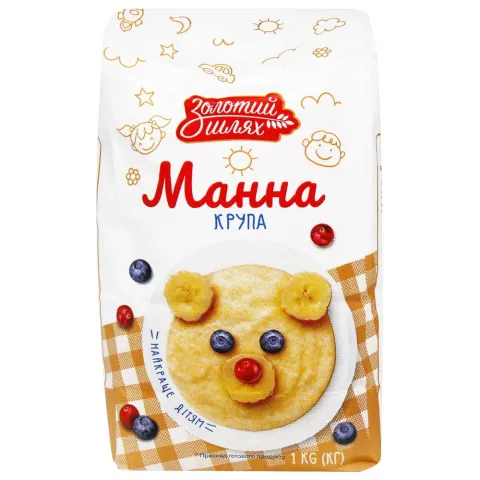 Крупа Золотий Шлях Манна 1 кг