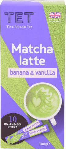 Чай ТЕТ Matcha Latte Banana and Vanilla 10x10 г стік