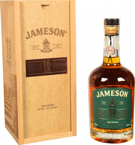 Віскі Jameson 18 років 0,7 л в кор. 46