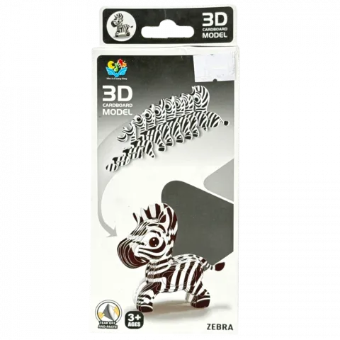 Пазл 3-D модель P5-48E Зебра