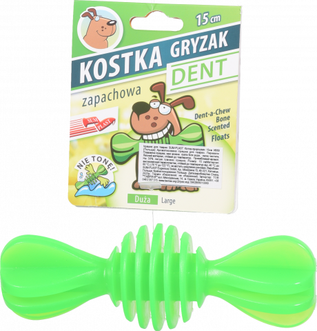 Іграшка для тварин SUM-PLAST Кістка-прорізувач 15 см И069 (Польща)