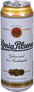 Пиво Коніг Пилснер 0,5 л з/б
