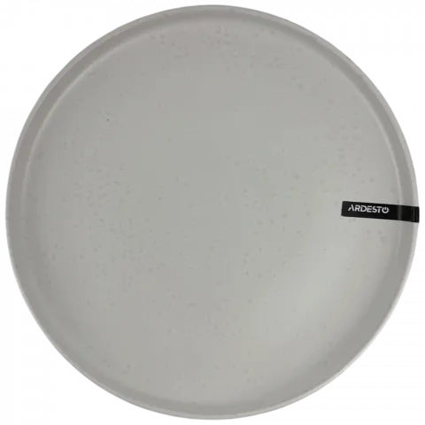 Тарілка керм. Ardesto Trento 26,5 см біла AR2926TW