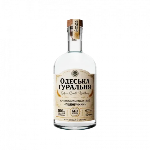 Спиртний напій Одеська Ґуральня 0,7 л 40 Пшеничний