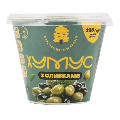 Хумус Kochubey`s Oaks 220 г з оливками