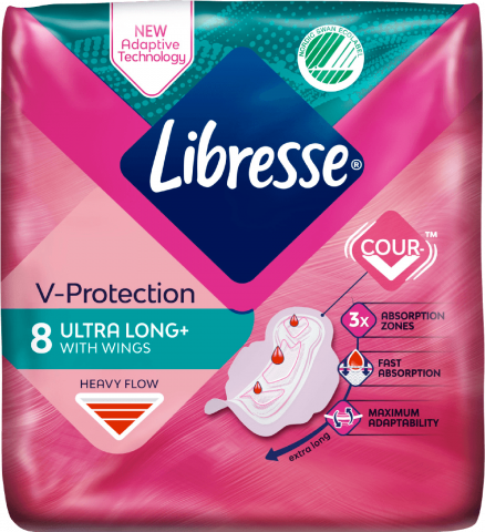 Прокладки Libresse 8 шт. Ultra Thin Long