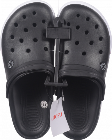Взуття літнє Luofu чол. (сабо) F2133-13 чорне И440